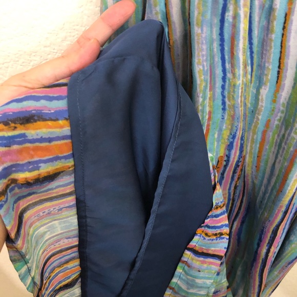 Presley Skye Long Maxi Dress Pockets Braided NWOT - Picture 8 of 12